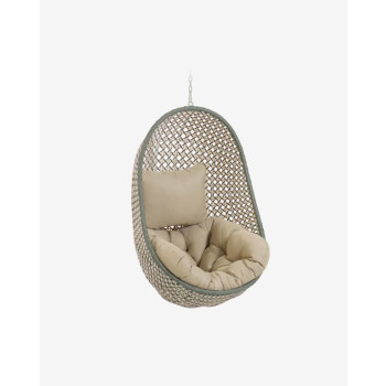 Hängesessel Cira mit natürlichem Finish