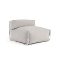 Pouf modulare Sofa-Rückenlehne 100% im Freien quadratisch