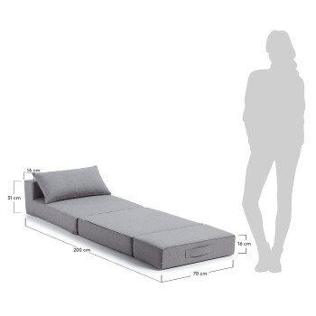 Arty Poufbett 70 x 89 (200) cm