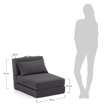 Arty Poufbett 70 x 89 (200) cm