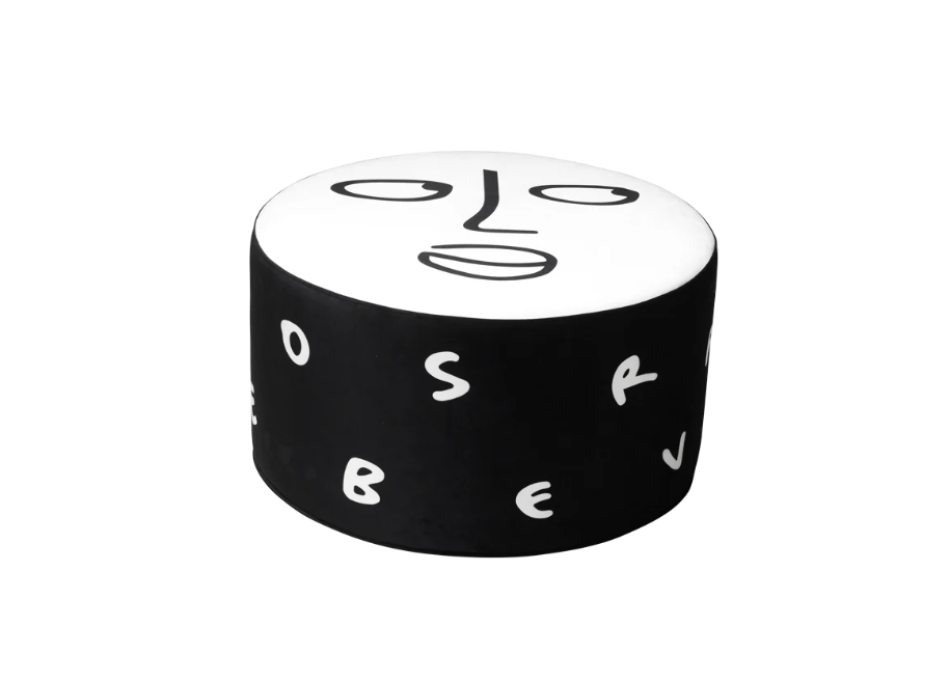 Sunlit Story M QEEBOO Pouf