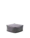 Vedell 100 % PET-Hocker, dunkelblau, 60 x 60 x 30 cm