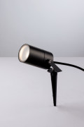 AKRON BLACK PROJEKTOR MIT 1XGU10 IP65 10X6CM SPIKE