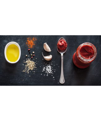 Bild KNOBLAUCHÖL CHILI PFEFFER G1664 PINTDECOR