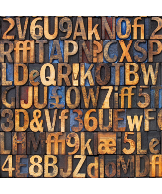 Rahmen ALPHABET G2192 PINTDECOR