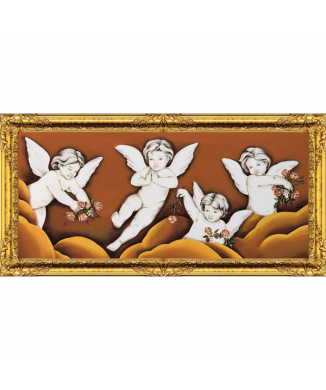 Rahmen ENGEL MIT ROSEN G2284 PINTDECOR