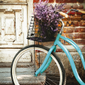 Quadro TURQUOISE BIKE G1076 PINTDECOR