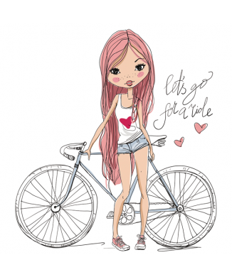 Rahmen ROSA HAAR MÄDCHEN G1612 PINTDECOR