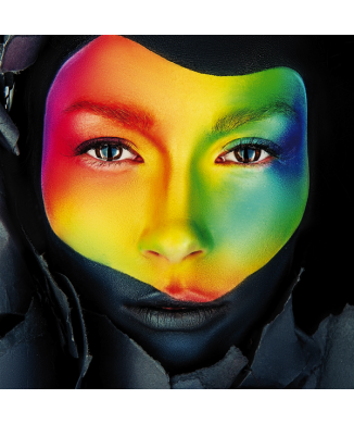 Rahmen SCHWARZ UND FARBEN G1798 PINTDECOR