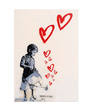 Rahmen WACHSENDE HERZEN G5568 PINTDECOR