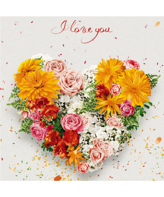 Rahmen HERZ DER BLUMEN G1958 PINDECOR