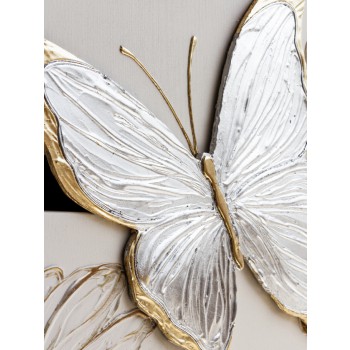 Rahmen SCHMETTERLINGE SILBER P4768 PINTDECOR