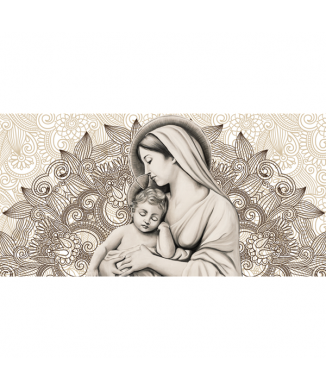 Rahmen DIE MADONNA MIT DEM KIND G2334 PINTDECOR