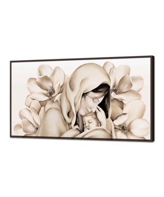 Rahmen HELLE UMARMUNG VON BLUMEN GL3468 PINTDECOR
