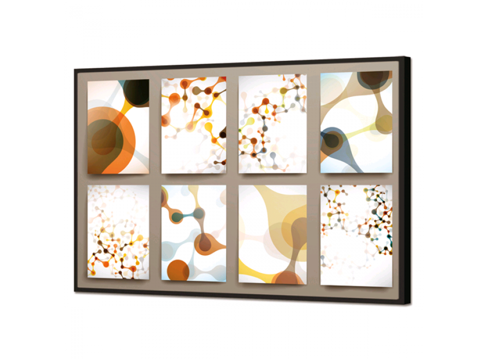 LEUCHTENDER Rahmen 80er GL3410 PINTDECOR