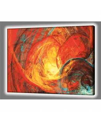 Rahmen BRIGHT INFORMAL RED GL4498 PINTDECOR