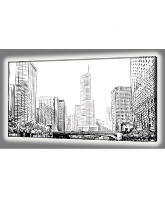 Rahmen BRIGHT METROPOLIS GL4482 PINTDECOR