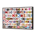 HELLES BILD VON ZEITUNG GL3462 PINTDECOR