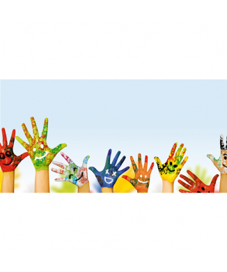 Rahmen HÄNDE DER FARBEN G1592 PINTDECOR