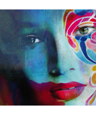 Rahmen GEMALTES AUGE G1796 PINTDECOR