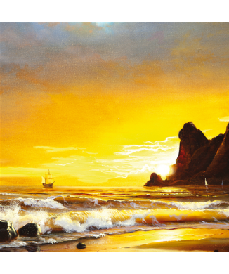 Rahmen WELLEN DES MEERES G2154 PINTDECOR