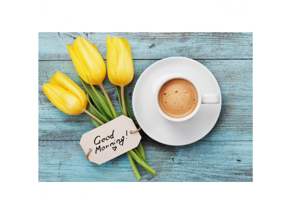 Rahmen TULPEN UND KAFFEE G2722 PINTDECOR