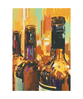 Rahmen VINTAGE WEIN G2662 PINTDECOR