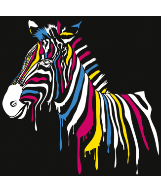 Rahmen ZEBRA MULTICOLOR G1640 PINTDECOR