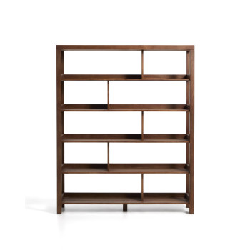 Norani Regal aus Massivholz und Akazienfurnier, 150 x 185 cm
