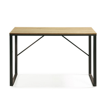 Talbot rechteckiger Schreibtisch 120 x 60 cm schwarz