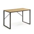 Talbot rechteckiger Schreibtisch 120 x 60 cm schwarz