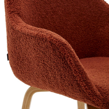 Aleli Shearling-Stuhl