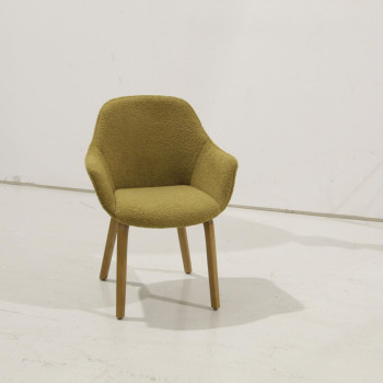 Aleli Shearling-Stuhl