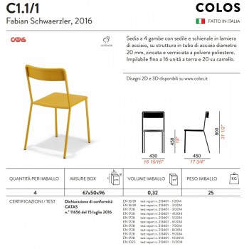 C1 Stuhl 1 COLOS