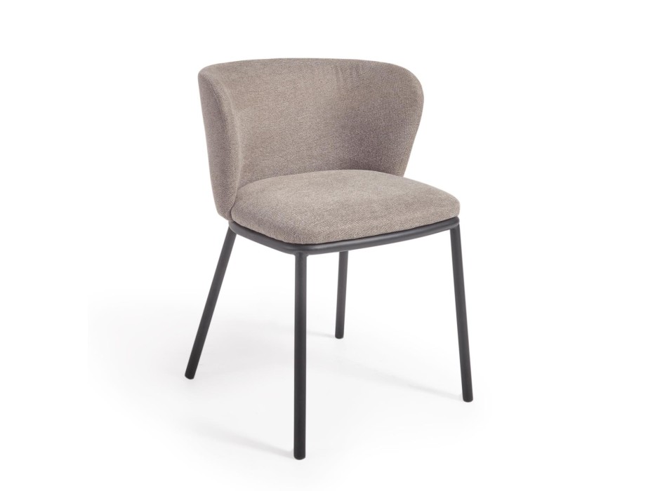 Ciselia Chenille-Stuhl