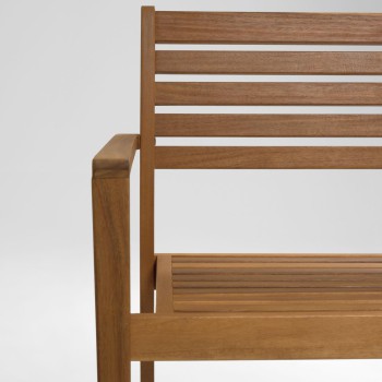 Hanzel Gartenstuhl aus 100 % FSC-zertifiziertem Akazienholz