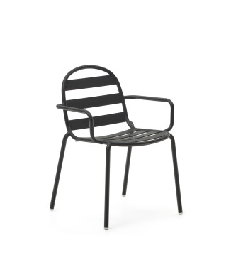 Joncols Outdoor-Stuhl aus lackiertem Aluminium