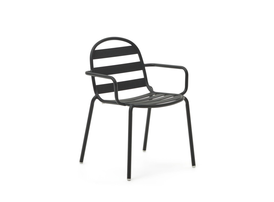 Joncols Outdoor-Stuhl aus lackiertem Aluminium