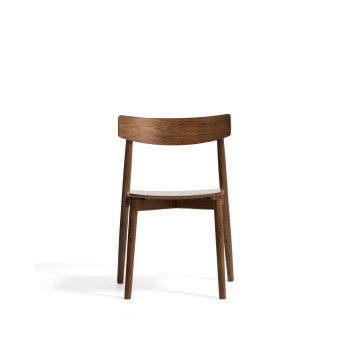 Evera-Stuhl aus Eichenfurnier mit Finish