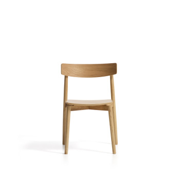 Evera-Stuhl aus Eichenfurnier mit Finish