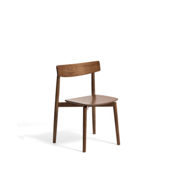 Evera-Stuhl aus Eichenfurnier mit Finish