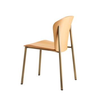 FINN Metall-Holz-Stuhl - SCAB