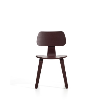 Gena-Stuhl aus Eichenfurnier mit Finish