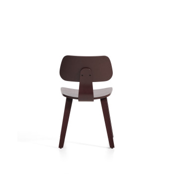 Gena-Stuhl aus Eichenfurnier mit Finish