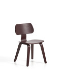 Gena-Stuhl aus Eichenfurnier mit Finish