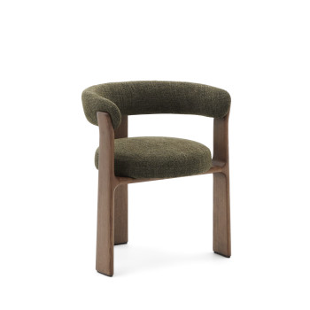 Dreibeiniger Chenille-Stuhl aus Granit