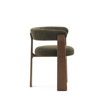 Dreibeiniger Chenille-Stuhl aus Granit