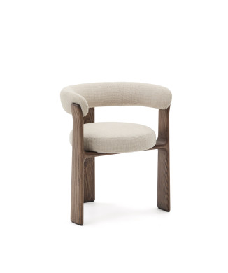 Dreibeiniger Chenille-Stuhl aus Granit