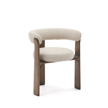 Dreibeiniger Chenille-Stuhl aus Granit