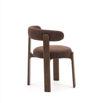 Granit-Chenille-Stuhl